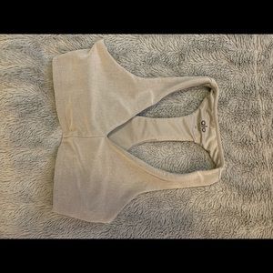 Alo yoga sueded base bra